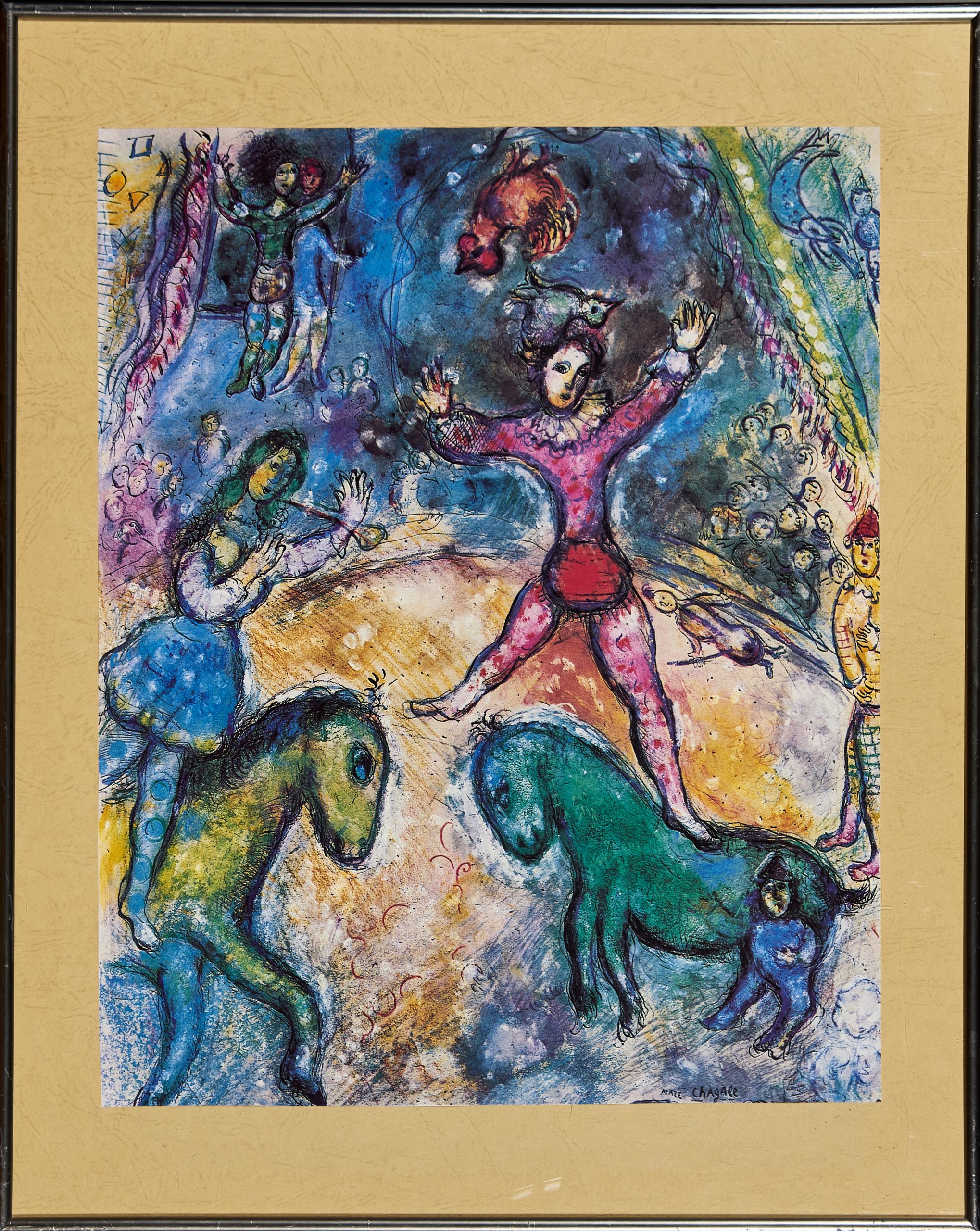 Chagall, Marc Zirkus mit Jongleuren