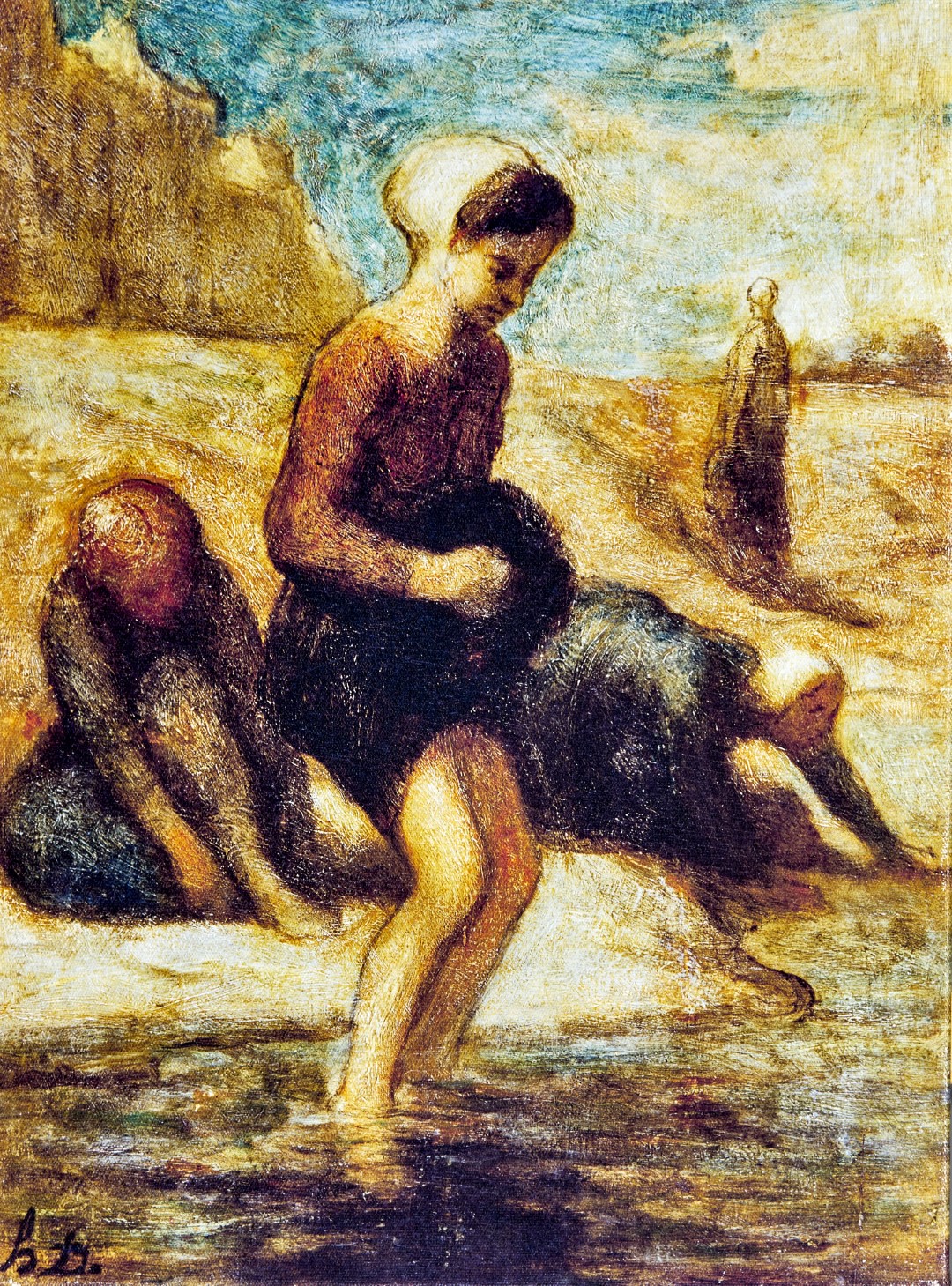 Daumier, Honoré Die Badenden