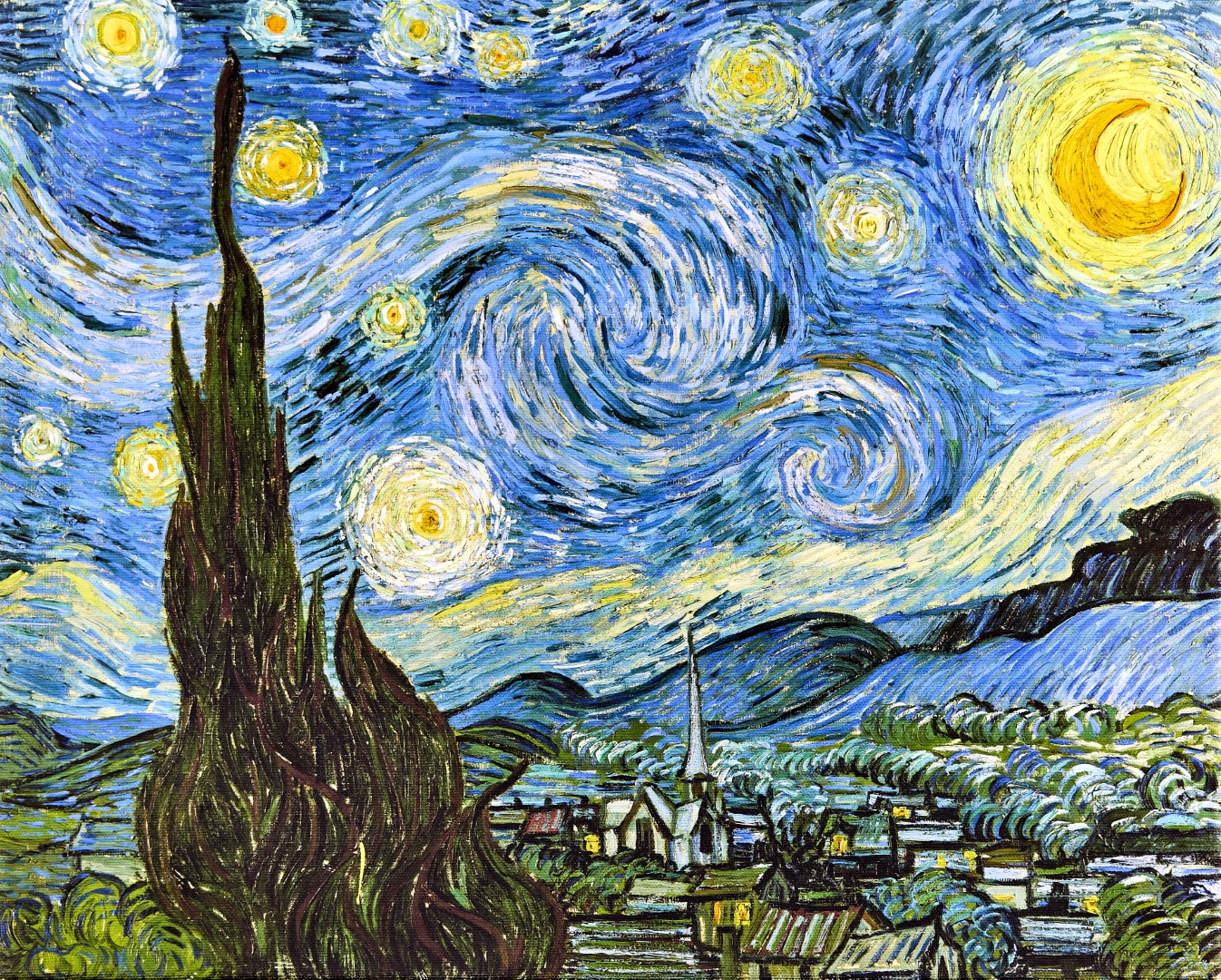 Gogh, Vincent van Die Sternennacht