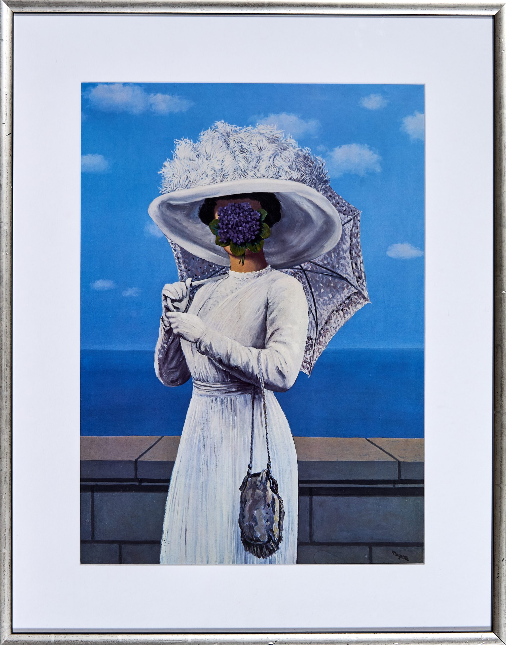 Magritte, René Frau mit Schirm