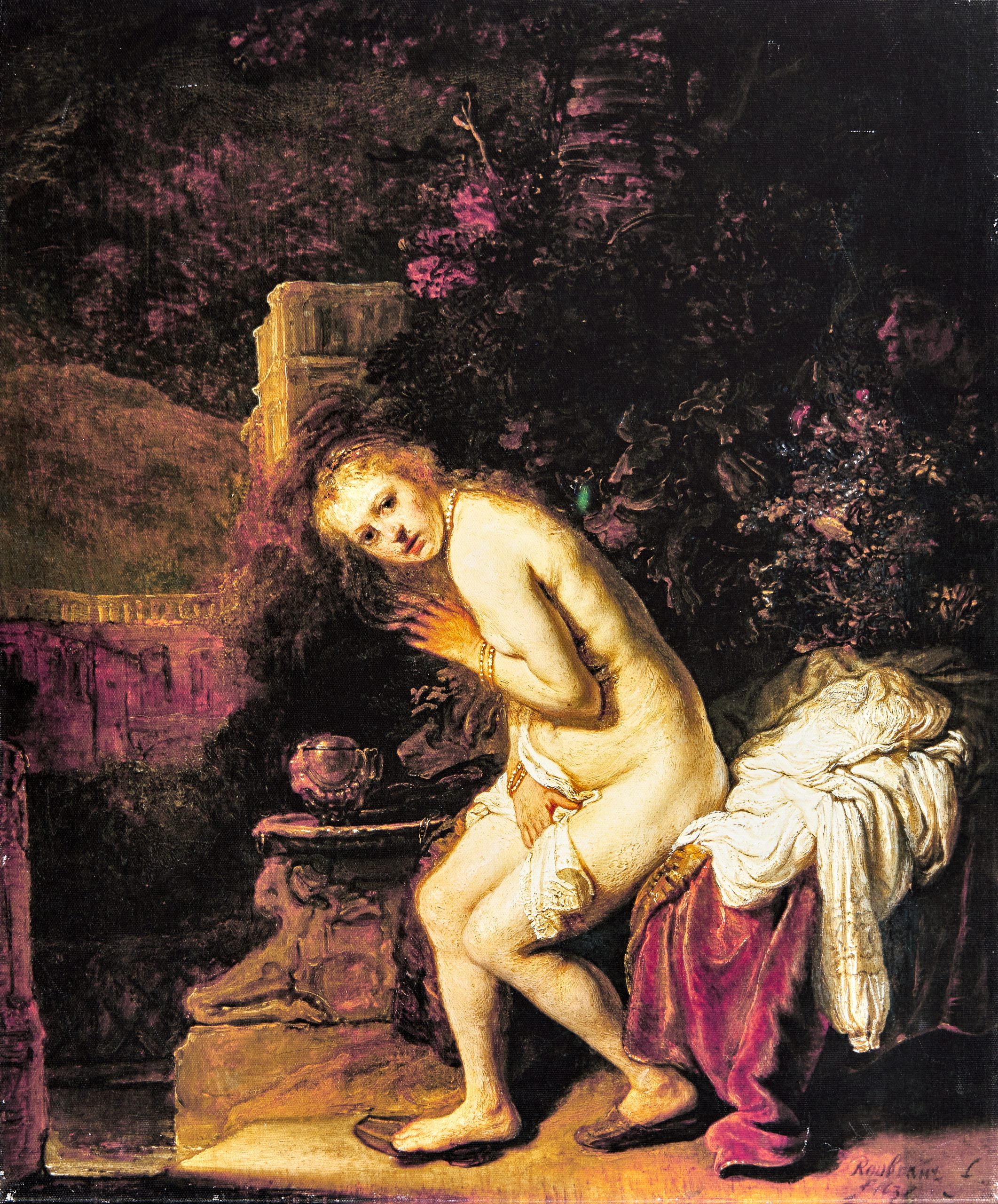 Rembrandt, Susanna im Bade