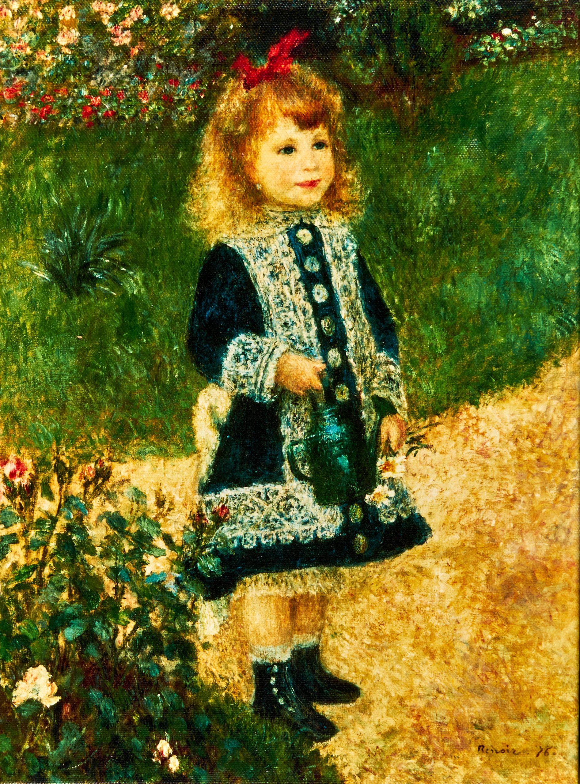 Renoir, Mädchen mit Gießkanne