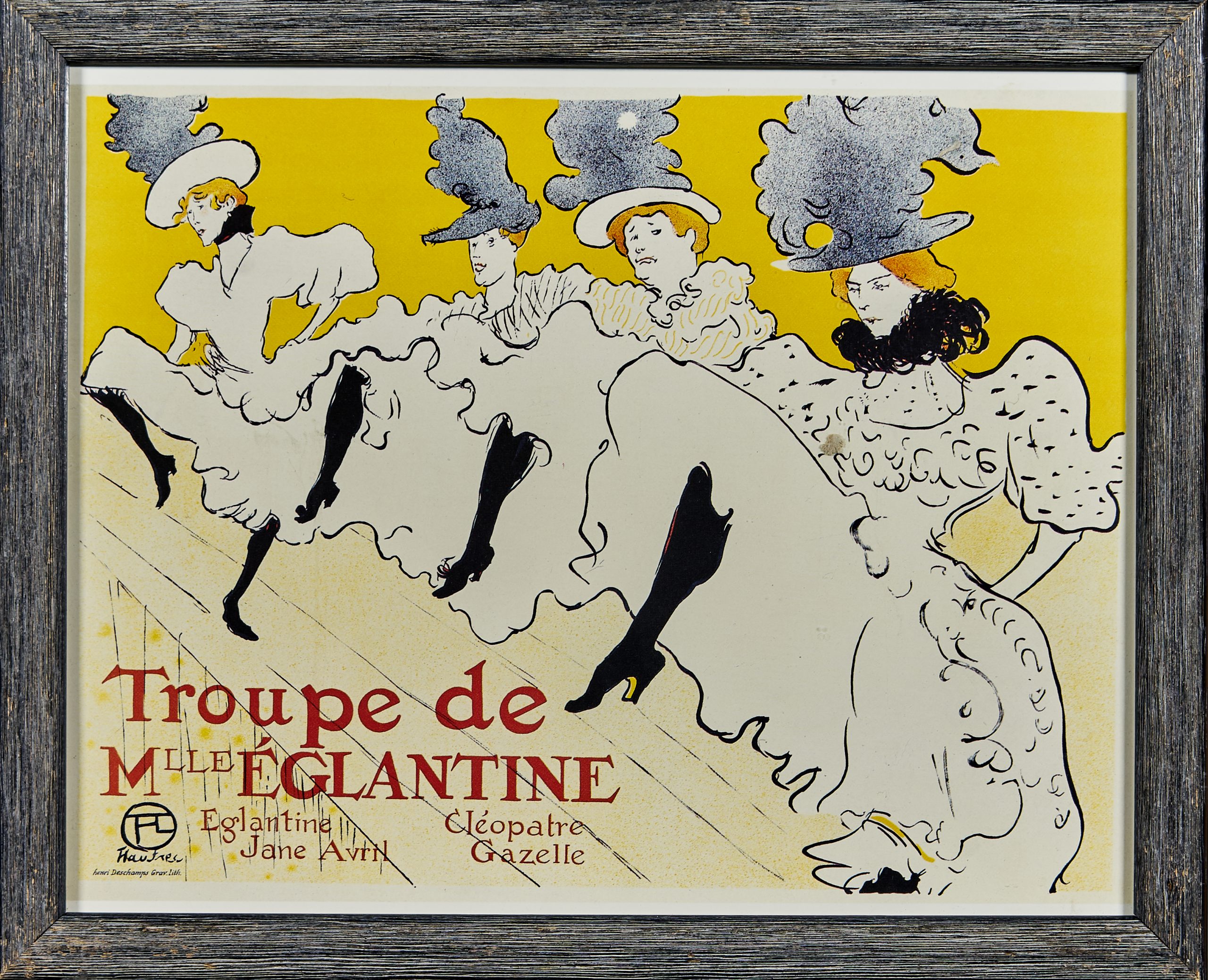 Toulouse-Lautrec Troupe de Mademoiselle Eglantine