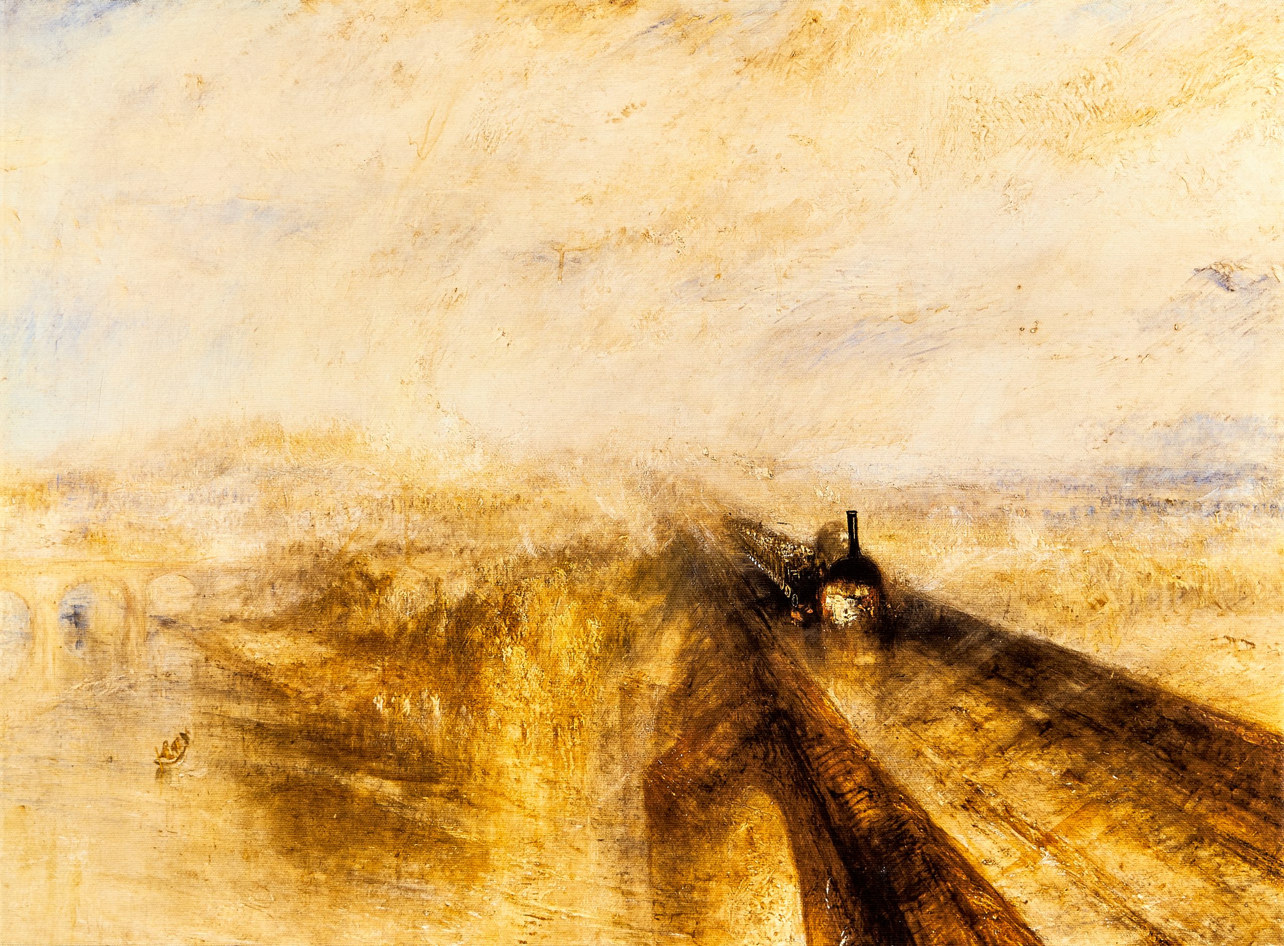Turner, Joseph Regen, Dampf und Geschwindigkeit