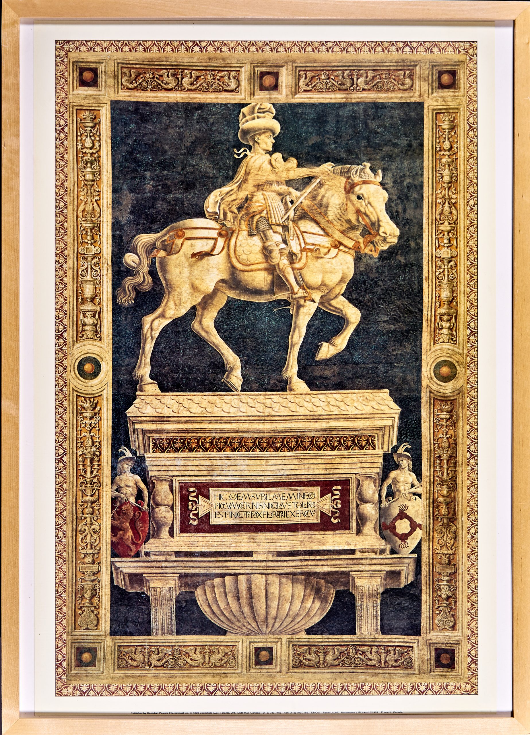 Uccello, Paolo Equestrian Monument of Sir Hawkwood