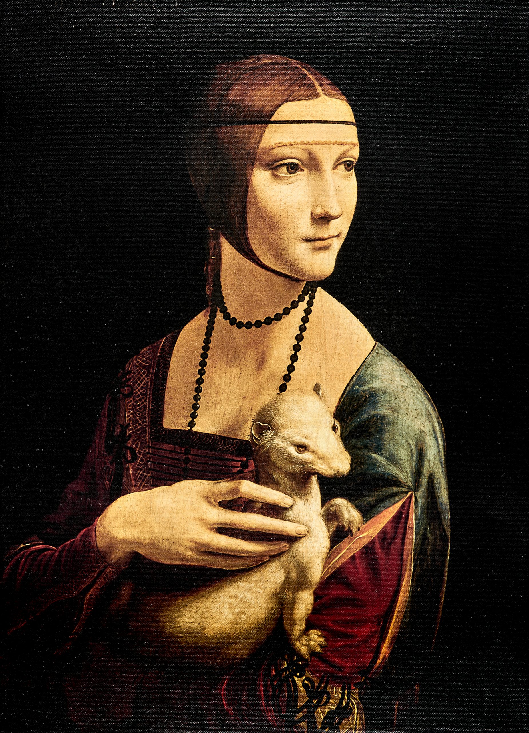 Vinci, Leonardo da Dame mit dem Hermelin